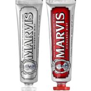 Marvis Whitening Mint 85 ml Diş Macunu + Cinnamon Mint 85 ml Diş Macunu