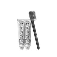 Marvis Whitening Mint Diş Macunu 85 ml 2 Adet ve Diş Fırçası