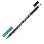 Marvy 1800-14 Turkuaz Çift Uçlu Brush Pen Fırça Kalem