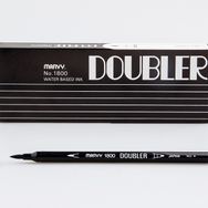 Marvy 1800-4 Yeşil Çift Uçlu Brush Pen Fırça Kalem