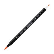 Marvy 1800-43 Brush Pen Çift Uçlu Brilliant Yellow Fırça Kalem
