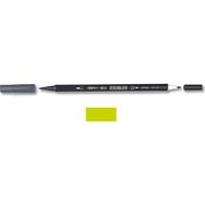 Marvy 1800-52 Sarımsı Yeşil Çift Uçlu Brush Pen Fırça Kalem