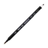 Marvy 1800-54 Brush Pen Çift Uçlu Burnt Umber Fırça Kalem