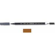 Marvy 1800-6 Kahverengi Çift Uçlu Brush Pen Fırça Kalem
