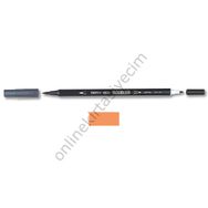 Marvy 1800-83 Karamela Çift Uçlu Brush Pen Fırça Kalem