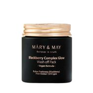 Mary & May Blackburry Complex Glow Wash off Pack Nemlendirici ve Aydınlatıcı 125 gr Cilt Bakım Maskesi