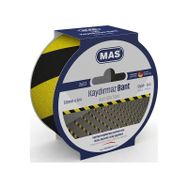 Mas 2657 50 mm x 5 mt Sarı Siyah Kaydırmaz Bant