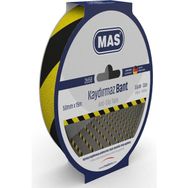 Mas 2658 50 mm x 15 m Sarı Siyah Kaydırmaz Bant