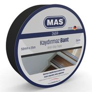 Mas 2659 50 mm x 25 m Siyah Kaydırmaz Bant