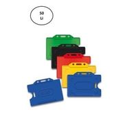 Mas 3522 54x86 cm Yeşil 50 Adet Dikey Plastik Kart Muhafaza Kabı