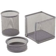 Mas 505 3'lü Silver Perfore Masaüstü Set