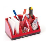 Mas 6602 Kırmızı Desk Organizer Usb Hub C.Reader Masa Seti