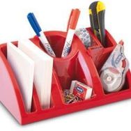 Mas Orion Kırmızı Desk Organizer