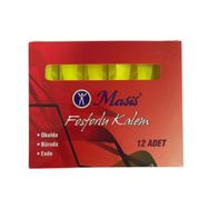 Masis 12 Adet Sarı Fosforlu Kalem