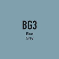 Masis Blue Grey BG3 Çift Taraflı Twin Grafik Marker Kalem