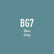 Masis Blue Grey BG7 Çift Taraflı Twin Grafik Marker Kalem