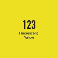 Masis Flourescent Yellow 123 Çift Taraflı Twin Grafik Marker Kalem