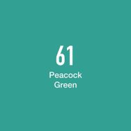 Masis Peacock Green 61 Çift Taraflı Twin Grafik Marker Kalem
