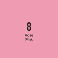 Masis Rose Pink 8 Çift Taraflı Twin Grafik Marker Kalem