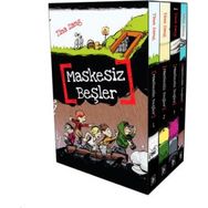 Maskesiz Beşler Serisi - 4 Kitap - Tina Zang