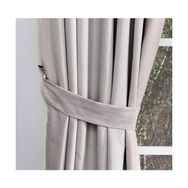 Massarelli Keten Açık Gri 1-2 Seyrek Pile 90x260 cm Fon Perde