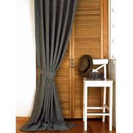 Massarelli Keten Açık Gri Pilesiz 200x260 cm Fon Perde