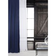 Massarelli Lacivert 1-3 Sık Pile 150x260 cm Fon Perde