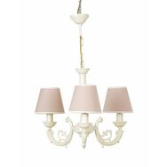Massarelli Turia Krem Kül 3 Kollu Avize