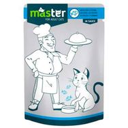 Master 80 gr Pouch Balıklı Yetişkin Kedi Konservesi