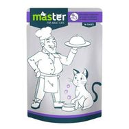 Master 80 gr Tavşan Etli Pouch Kedi Konserve Maması