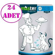 Master Balıklı 24x80 gr Kedi Konservesi