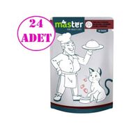Master Dana Etli 24x80 gr Kedi Konservesi