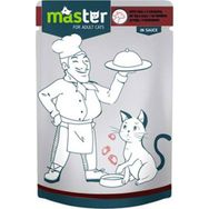 Master Dana Etli Pouch Jöleli 80 gr Kedi Maması