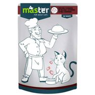 Master Dana Etli Pouch Yaş 6x80 gr Kedi Maması