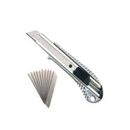 Master Geniş Gövdeli Falçata + 10 Adet Yedek Uç Metal Maket Bıçağı