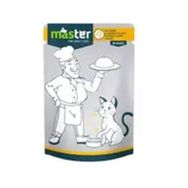 Master Tavuk Etli Pouch Yetişkin 80 gr Kedi Yaş Maması