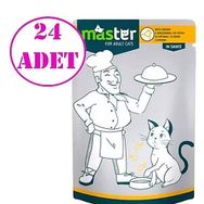 Master Tavuklu 24x80 gr Kedi Konservesi