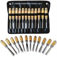 MasterCare 715248 Elena 12 Parça Çantalı Ağaç Oyma ve Kesici Set