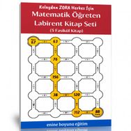 Matematik Öğreten Labirent Kitap Seti 5 Fasikül Kitap Enine Boyuna Eğitim