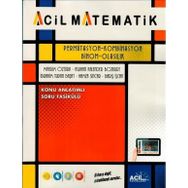 Matematik Permütasyon Kombinasyon Binom Olasılık Konu Anlatımlı Soru Fasikülü-Acil Yayınları