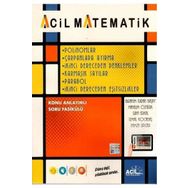 Matematik Polinomlar Çarpanlara Ayırma 2. Dereceden Denklemler Karmaşık Sayılar - Acil Yayınları