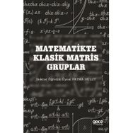 Matematikte Klasik Matris Gruplar - Fatma Bulut
