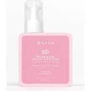 Matsu Solar Glow 100 ml Ton Eşitleyici ve Leke Karşıtı SPF 50+ Renkli Güneş Kremi