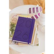 Matt Notebook 2026 Yılı 13x21 cm Mor Günlük Ajanda