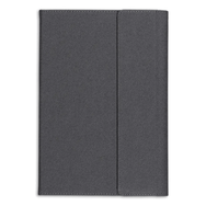 Matt Notebook A5 15x22 cm Mıknatıslı Kapak Çizgili Füme Defter