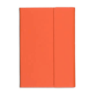 Matt Notebook A5 15x22 cm Mıknatıslı Kapak Çizgili Turuncu Defter
