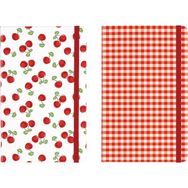 Matt Notebook Lastikli 13x21 cm 2'li Çizgili Defter
