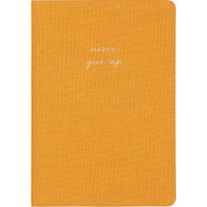 Matt Notebook Sert Kapak Düz Çizgisiz 14x20 cm Hardal Sarı Defter
