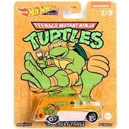 Mattel Hot Wheels 55 Chevy Panel Ninja Turtles Premium Arabalar