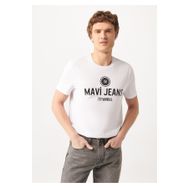 Mavi 066195-620 Polo Yaka Normal Kalıp Beyaz Erkek T-Shirt